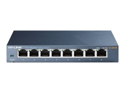 TP-Link : 8-PORT METAL GIGABIT SWITCH 5 10/100/1000M RJ45 PORTS