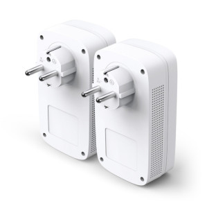 TP-Link TL-PA9025P KIT - Kit de 2 CPL AV2000 - 2 ports Ethernet Gigabit avec prise gigogne (FR)