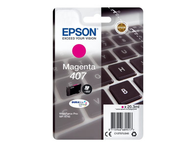 Epson 407 Cartouche d'encre Magenta 1900 pages pour WF-4745