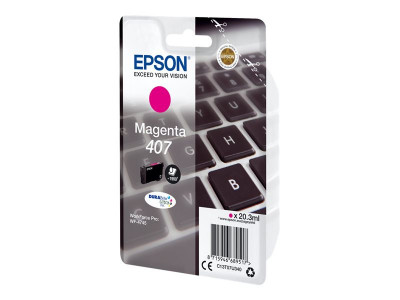 Epson 407 Cartouche d'encre Magenta 1900 pages pour WF-4745