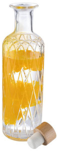 APS Carafe en verre DIAMOND, 0,8 litre, transparent