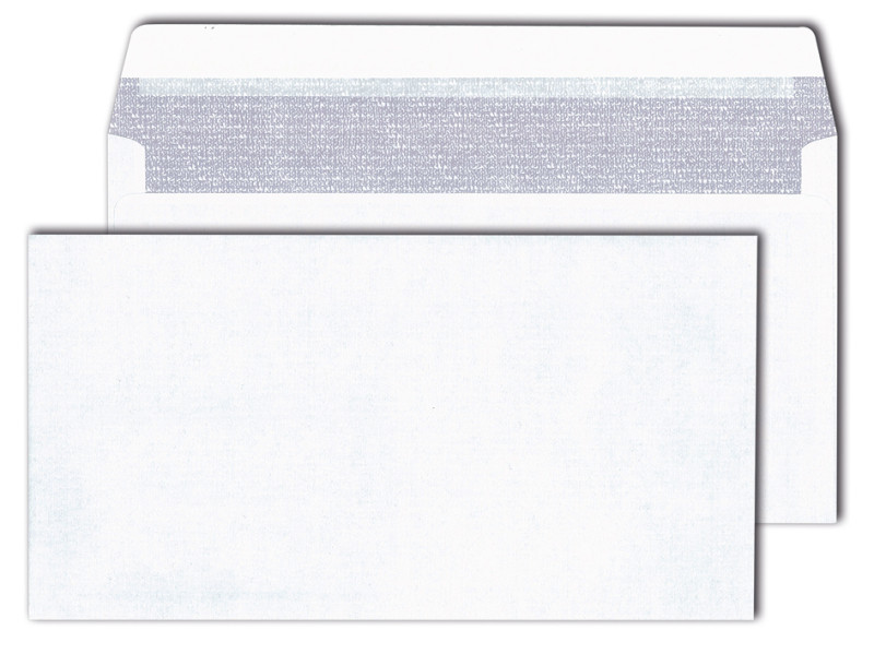 MAILmedia Briefumschlag 125 x 235 mm, hochweiß, ohne Fenster