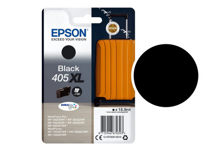 Epson 405XL Cartouche d'encre Noir XL 1100 pages