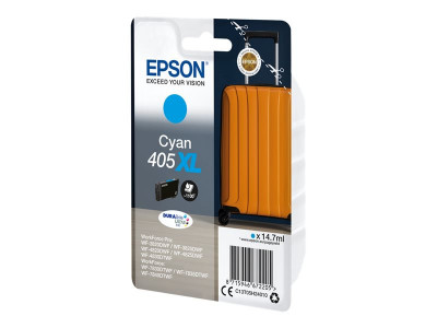 Epson 405XL Cartouche d'encre Cyan XL 1100 pages