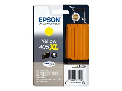 Epson 405XL Cartouche d'encre Jaune XL 1100 pages