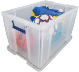 Fellowes Boîte de rangement ProStore, 85 litres, transparent Fellowes Boîte de rangement ProStore, 85 litres, transparent