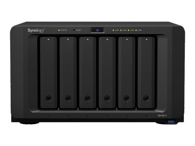 Synology : DS1621+ 6BAY 2.2 GHZ QC 4GBDDR4 4X GBE 3X USB 3.2 GEN 1 2X ESATA