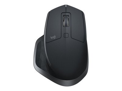 Logitech : MX MASTER 2S WIRELESS MOUSE GRAPHITE EMEA