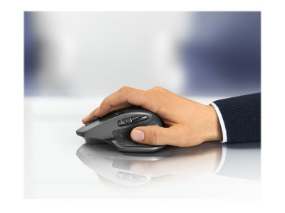 Logitech : MX MASTER 2S WIRELESS MOUSE GRAPHITE EMEA
