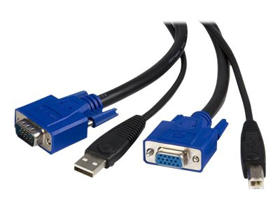 Startech : 15 FT. USB+VGA 2-IN-1 KVM SWITCH cable