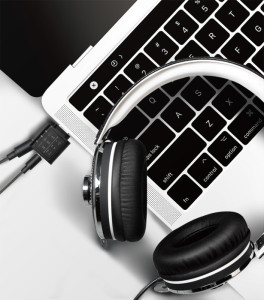 LogiLink USB-C - Audio-Aadapter mit EQ, schwarz
