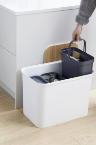 smartstore Boîte de rangement/banc COLLECT, 76 litres, blanc