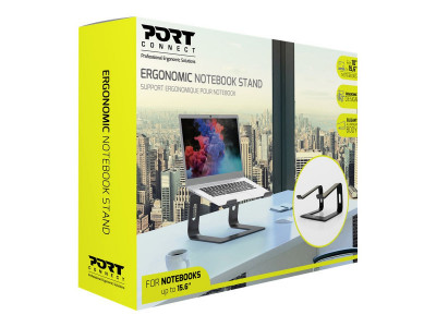 Port Technology : STAND NOTEBOOK ALUMINIUM
