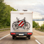 IWH Panneau de signalisation 2en1, 500 x 500 mm, blanc/rouge