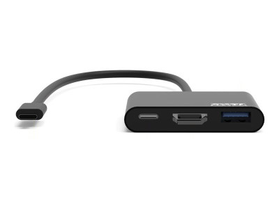 Port Technology : DOCKING MINI TYPE C HDMI + USB3 + USB-C PD