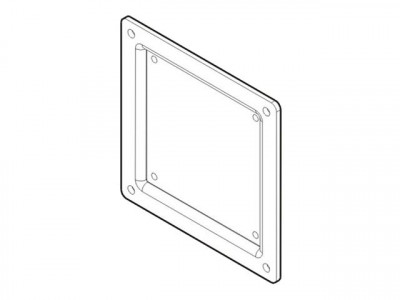 NewStar : NEWSTAR VESA PLATE 100 X 100 MM BLACK
