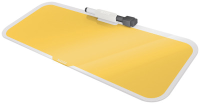 LEITZ Bloc-notes en verre Cosy pour le bureau, jaune