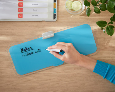 LEITZ Bloc-notes en verre Cosy pour le bureau, jaune