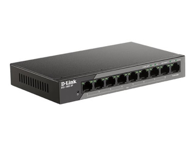 D-Link : 9-PORT POE SURVEILLANCE SWITCH FAST ETHERNET 1G SFP UPLINK gr