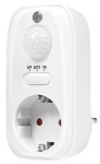 Adaptateur LogiLink avec détecteur de mouvement, blanc Adaptateur LogiLink avec détecteur de mouvement, blanc