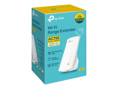 TP-Link : AC750 WI-FI RANGE EXTENDER WALL PLUGGED 3 INT. ANTENNAS