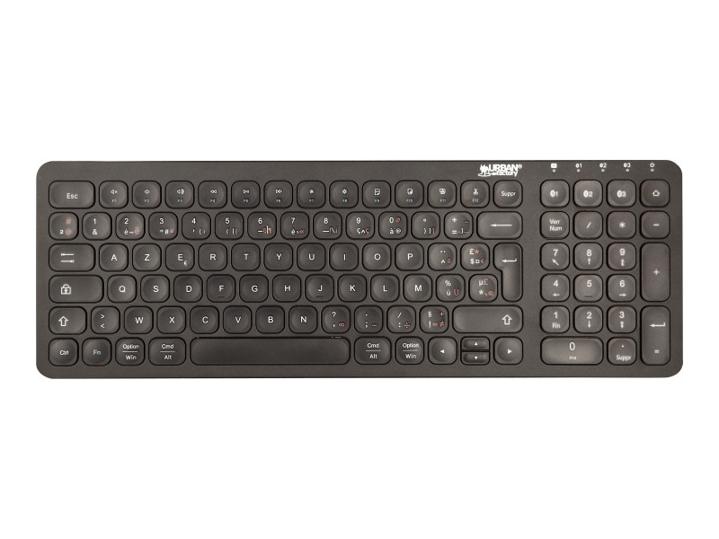 CYCLEE : CLAVIER SANS FIL 2.4GHZ ÉCO-CONÇU USB-A / C