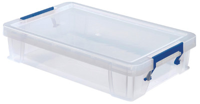 Fellowes Boîte de rangement ProStore, 5,5 litres,transparent