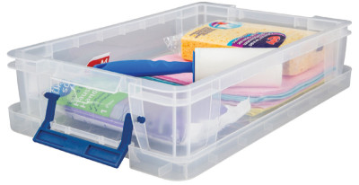 Fellowes Boîte de rangement ProStore, 5,5 litres,transparent