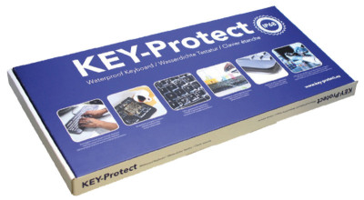 KEY-Protect Clavier étanche, configuration : FR, noir