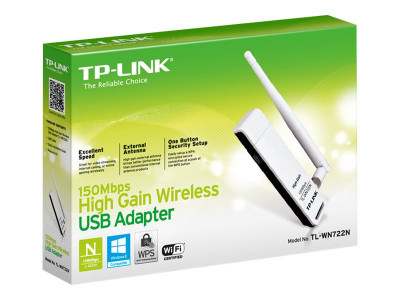 TP-Link : TL-WN722N 150M HIGH-GAIN WIRELESS ADAPTER en
