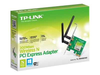 TP-Link : TL-WN881ND 300MBPS WIRELESS PCI-E ADAPTER