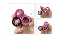 folia Anneaux magnétiques Finger Spin PINK EDITION folia Anneaux magnétiques Finger Spin PINK EDITION