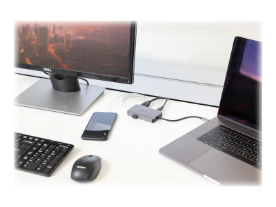 Targus : USB-C SINGLE VIDEO 4K HDMI VGA DOCK 100W