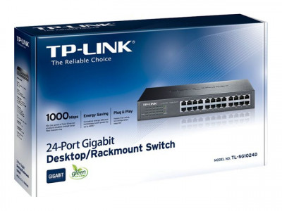 TP-Link TL-SG1024D Switch rackable/de bureau 24 ports Gigabit