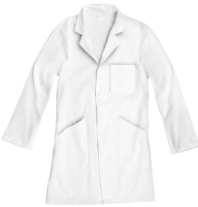 Wonday Blouse blanche, 190 g/m2, taille: XL, blanc