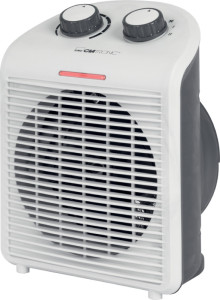 CLATRONIC Radiateur soufflant HL 3761, blanc/gris