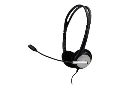 MCL Samar : STEREO HEADSET avec MICROPHONE VOLUME CONTROL - USB