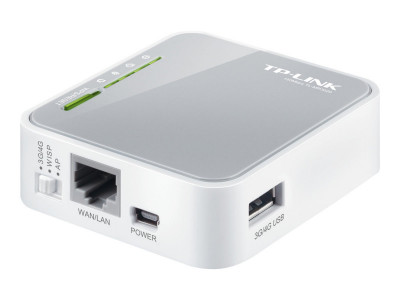 TP-Link : PORTABLE 3G WIRELESS N ROUTER 150 MBPS 2.4GHZ 802.11N/G/B