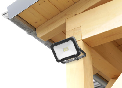ANSMANN LED-Wandstrahler LUMINARY WFL1600, IP54, schwarz