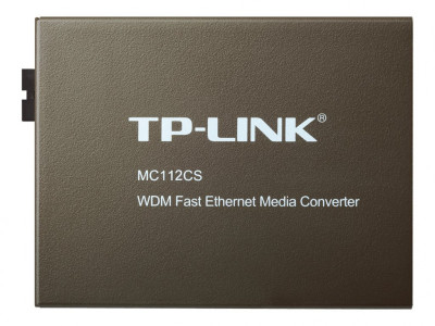TP-Link : MC112CS 100M WDM FIBER CONVERTER en