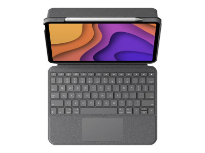 Logitech : FOLIO TOUCH IPAD AIR 4TH GEN OXFORD GREY FRA CENTRAL