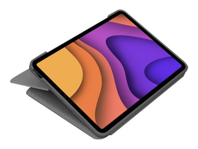 Logitech : FOLIO TOUCH IPAD AIR 4TH GEN OXFORD GREY FRA CENTRAL