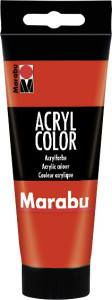 Marabu Peinture acrylique AcrylColor, 100 ml, brun foncé 045