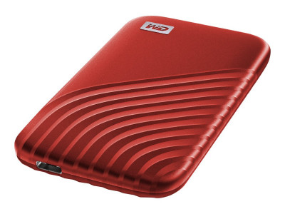 SANDISK : MYPASSPORT SSD 2TB RED 1050MB/S READ 1000MB/S WR PC/MAC