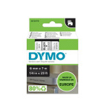 DYMO D1 - Brillant - noir sur transparent - Rouleau (0,6 cm x 7 m) DYMO D1 - Brillant - noir sur transparent - Rouleau (0,6 cm x 7 m)