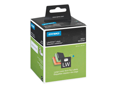 Dymo : LARGE LEVER ARCH FILE LABEL 1 ROLL (110)