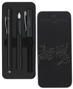 FABER-CASTELL Kit d'instruments d'écriture GRIP 2011, noir