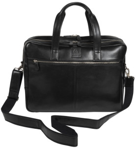Sac bandoulière EXACOMPTA EXACTIVE pour carnet, cuir, noir