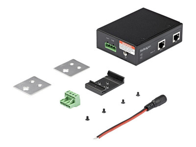 Startech : INDUSTRIAL GIGABIT ETHERNET POE INJECTOR 30W