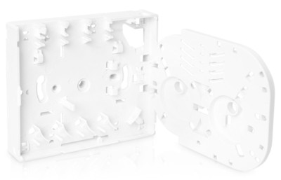 DIGITUS Boîtier vide FTTX  pour 4 x couplages SC SX / LC DX